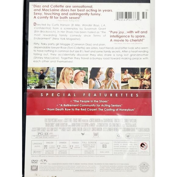 In Her Shoes (2005 Film) Drama/Romance [DVD] - Picture 3 of 3